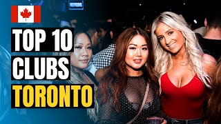 Top 10 Best Nightclubs in Toronto 2024  Canada Travel Guide [upl. by Fayth]