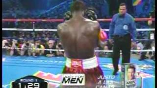 PACQUIAO VS CLOTTEY HIGHLIGHTS Round 1 [upl. by Fruin]