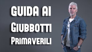 Giubbotti primaverili da uomo [upl. by Enelram]