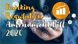 Banking regulation act amendments bill 2020  BR Act 1949 Amendments in Hindi [upl. by Yadnil]