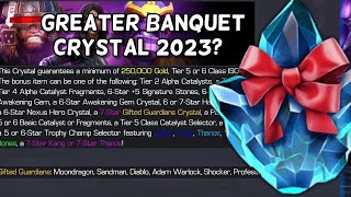 Is This The Greater Banquet Crystal 2023 Leaked  Looking at The Value Marvel Contest of Champions [upl. by Eliades]