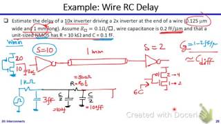 Digital ICs  Dr Hesham Omran  Lecture 20 Part 24  Interconnects [upl. by Aldas]