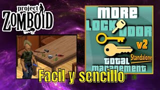 Mod para crear llaves 🔑 de coches y casas project zomboid  More Lock SA  key system management [upl. by Twila]