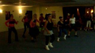 Vista Jazzercise Instructors Thriller Routine [upl. by Ppilihp504]