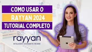 TUTORIAL COMPLETO  Nova atualização do Rayyan 2024 como exportar os arquivos e realizar a triagem [upl. by Derfnam]