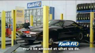 New Kwik Fit ad features our Knight Rider KITT [upl. by Lucretia760]