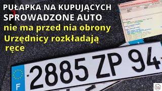 Kupiłem auto bez prawa rejestracji Urzędnicy bezsilni [upl. by Amer]