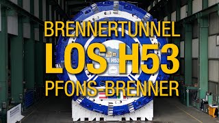 Brenner Base Tunnel The longest railroad tunnel in the world work has begun on section H53 [upl. by Eyaj]