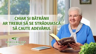 Video de mărturie creştină „Chiar și bătrânii ar trebui să se străduiască să caute adevărul” [upl. by Berkeley]