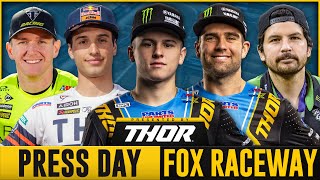 2024 Fox Raceway  Press Day ft Deegan Anderson Savatgy and More [upl. by Janifer]