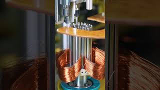 Wonderful motor winding production process😮 motor winding [upl. by Denna]