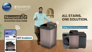 Lloyd Novante Washing Machine  IoT  5D Wash  Vijay Sethupati  Tamil  10 Sec [upl. by Lardner75]