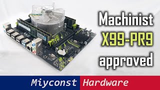 🇬🇧 Machinist X99PR9 – cheap yet decent detailed review of the motherboard [upl. by Kennie]