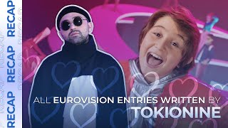 All Eurovision entries written by TOKIONINE  RECAP [upl. by York314]