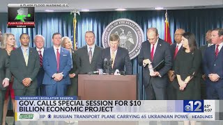 Mississippi governor calls special session for 10 billion economic project [upl. by Rand921]