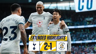 TOTTENHAM HOTSPUR 21 LUTON TOWN  PREMIER LEAGUE EXTENDED HIGHLIGHTS [upl. by Livy]