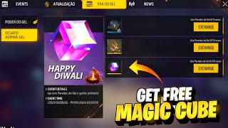 How To Get Free Magic Cube In Diwali Event  New Skydive Free Fire [upl. by Lauri]