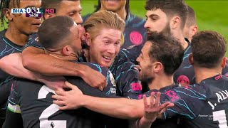 🤯Kevin De Bruyne Brilliant Goal vs Brighton  Brighton vs Manchester City Highlights [upl. by Gerlac577]