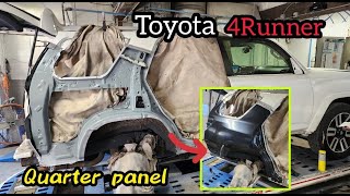 Como Remplazar quarter panel de toyota 4runner [upl. by Orelia]