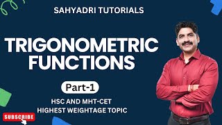 Trigonometric Functions Part1  Sahyadri Tutorials  Mahesh Sir [upl. by Alikahs899]