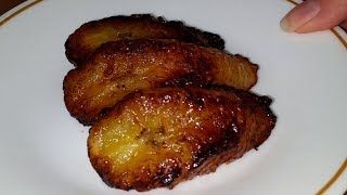 How to make Platanos Maduros Fried Sweet Plantains [upl. by Rhodes733]