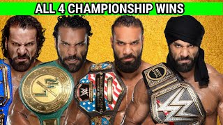 JINDER MAHAL ALL CHAMPIONSHIP WINS [upl. by Zamir]