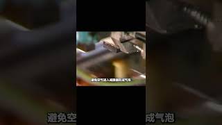 將液壓油和氮氣注入鋼管，車輛減震神奇！完整的減震器制作流程解密 制造过程 金属挤压 铝瓶 墨壶 螺旋桨 [upl. by Harp]