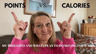 POINTS vs CALORIES  What I Learned and What I Will Do Going Forward [upl. by Anesuza145]