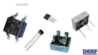 How a Bridge Rectifier works  Step by step Tutorial  DERF Electronics [upl. by Arbrab]