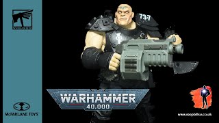 McFarlane Warhammer 40k Darktide Megafig Ogryn [upl. by Eniamreg]