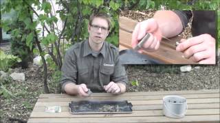 Coghlans 7870 Magnesium Fire Starter HowTo [upl. by Girhiny562]