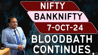 Nifty Prediction and Bank Nifty Analysis for Monday  7 October 24  Bank Nifty Tomorrow [upl. by Ahsinotna787]