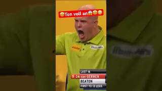 🚨9 Darter MvG amp Kommentator rasten aus 🚨 Darts Dart Michael van Gerwen 🎯🎯 [upl. by Alitta]