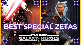 10 BEST Special Zetas in SWGOH [upl. by Corotto263]