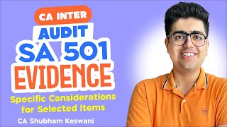 SA 501 Revision  CA Inter Audit May24  CA Shubham Keswani AIR 8 [upl. by Suhpoelc390]