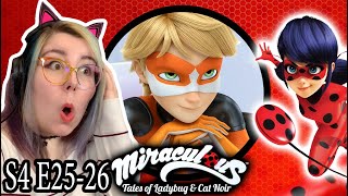 DRAMATIC FINALE  Miraculous Ladybug S4 E2526 REACTION  Zamber Reacts [upl. by Bills787]