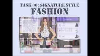 Stardoll Academy Walkthrough Task 30 Signature Style FASHION Brand Yourself Part 1 [upl. by Colpin]