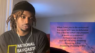 IS IT REAL BLONDIE  DREAMING  with lyrics  REACTION [upl. by Dorolice]