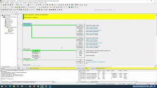Corso di programmazione PLC Omron con CXProgrammer esempio programma ladder [upl. by Ahtaela]