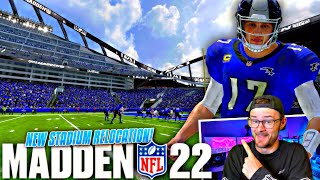 I Built a New Stadium in Madden 22 [upl. by Seebeck]