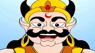 Kumbhakarna Animated Ramayan Cartoon Story  The Sleeping Demon  Bedtime Stories [upl. by Hazlip]