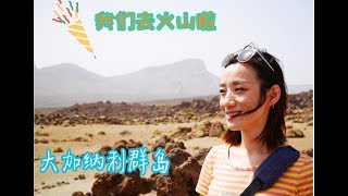 Tenerife 特内里费海岛自驾之二火山之行Teide布满香蕉田和蜥蜴的海岛 [upl. by Erdne]