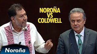 Noroña vs Coldwell Es Tiempo del Juicio a los Traidores a la Patria [upl. by Yddub]