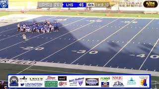 Lovington Football vs Silver [upl. by Ibbob701]