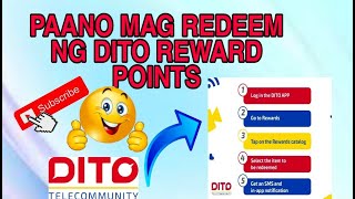 HOW TO REDEEM DITO POINTS 2022 UPDATE  PAANO MA REDEEM ANG DITO REWARDS [upl. by Ennairrac534]