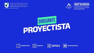 Dibujante Proyectista  Admisión UTEM [upl. by Neelat186]