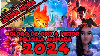 ULTIMA HORA Globo de oro a mejor PELICULA ANIMADA 2024 [upl. by Chas]