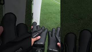 How sticky are your goalkeeper gloves [upl. by Aissatan]