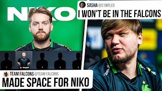 Falcons BENCH EVERYONE S1mple RESPONDS apEX NOT For Sale  CS NEWS [upl. by Shaina]