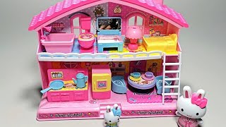 9 Minutes Satisfying with Unboxing Princess Mini House Toys Collection Review  ASMR [upl. by Mandych]